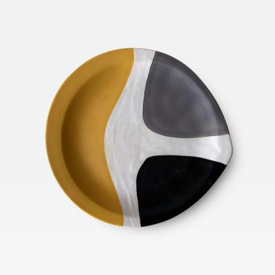 Mado Jolain Ceramic Plate by Mado Jolain France 1970s