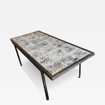 Mado Jolain Ceramic coffee table by Mado Jolain France 1960s