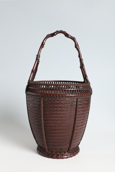 Maeda Chikubosai I Handled Flower Basket T 4190 