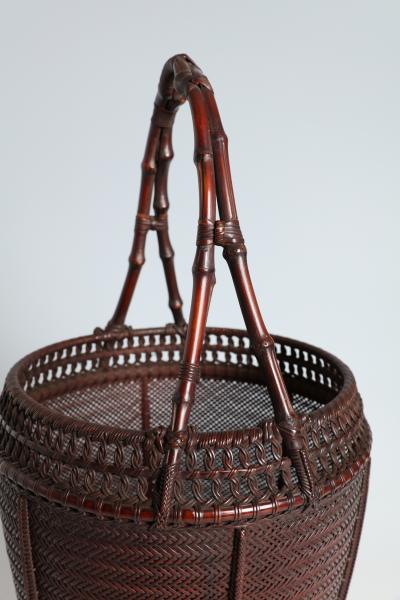 Maeda Chikubosai I Handled Flower Basket T 4190 