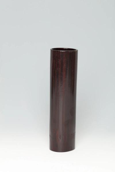 Maeda Chikubosai II Hanging Flower Basket in Aubergine Shape 1960s