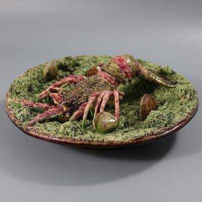 Mafra Palissy Majolica Lobster Plate