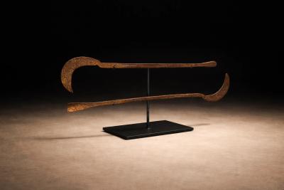 Magali Fali Ceremonial Throwing Knives Cameroon Nigeria 1920s