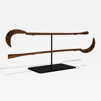 Magali Fali Ceremonial Throwing Knives Cameroon Nigeria 1920s