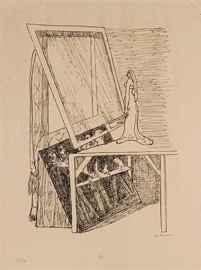Magic Mirror XIII from Day and Dream by Max Beckmann