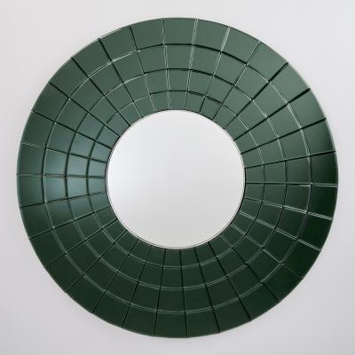 Magnificent Contemporary Mirror in Vintage Italian Glass