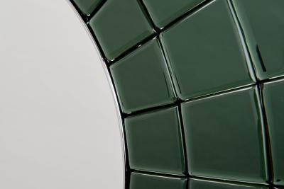 Magnificent Contemporary Mirror in Vintage Italian Glass