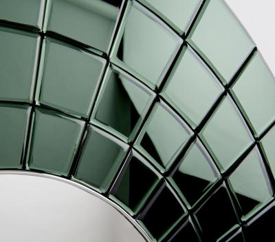 Magnificent Contemporary Mirror in Vintage Italian Glass