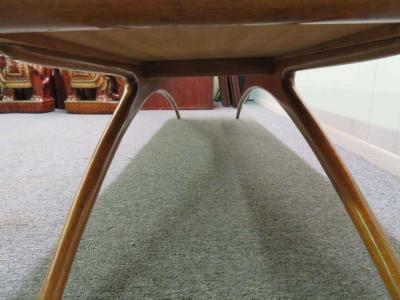 Magnificent Tile Top Coffee Table Mid Century Modern