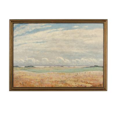 Magnus Weidemann Magnus Weidemann GERMAN 1880 1967 Blush Fields painting