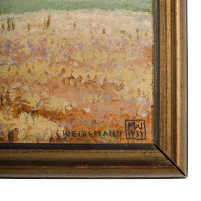 Magnus Weidemann Magnus Weidemann GERMAN 1880 1967 Blush Fields painting
