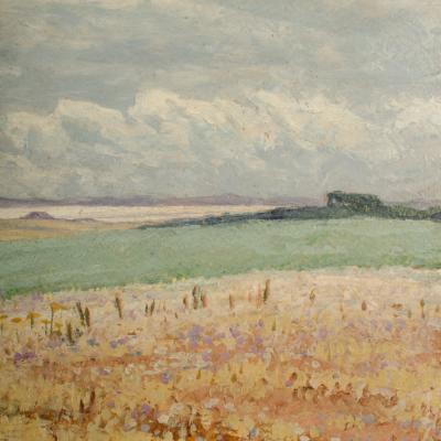 Magnus Weidemann Magnus Weidemann GERMAN 1880 1967 Blush Fields painting
