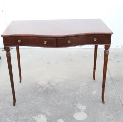 Mahogany 2 Drawer Hall Console Table
