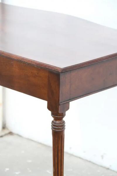 Mahogany 2 Drawer Hall Console Table