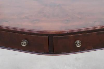 Mahogany 2 Drawer Hall Console Table