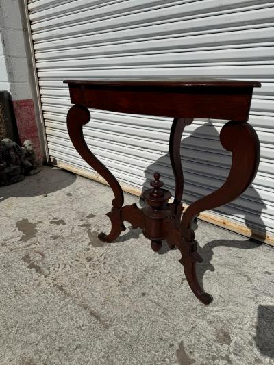 Mahogany Art Nouveau Corner Table