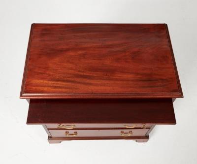 Mahogany Bachelors Chest with Brushing Slide