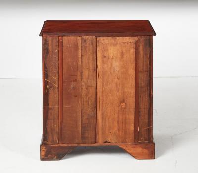 Mahogany Bachelors Chest with Brushing Slide