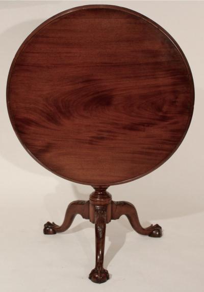 Mahogany Chippendale Tea Table