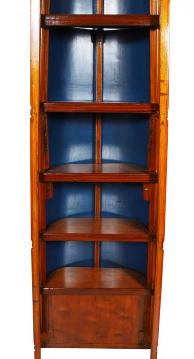 Mahogany Crew Shell Bookshelf