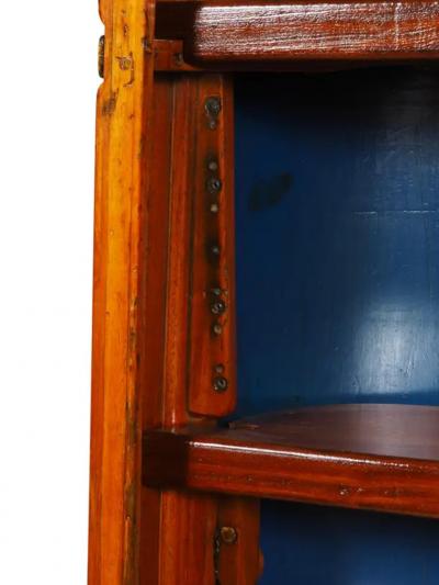 Mahogany Crew Shell Bookshelf