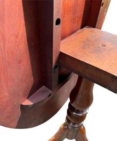Mahogany Cross banded Tripod table