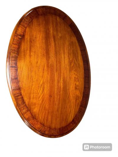 Mahogany Cross banded Tripod table