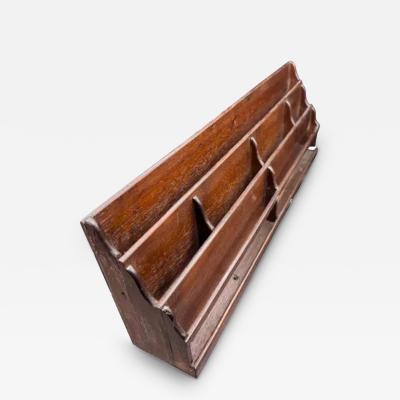 Mahogany Desk Stationary organizer