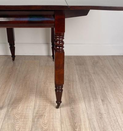 Mahogany Dropleaf Table England late 19th century