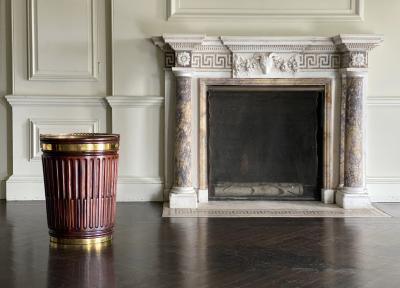 Mahogany Fluted Peat Bucket in George III Style
