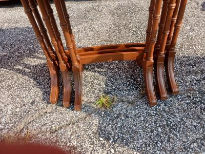 Mahogany Nesting Tables
