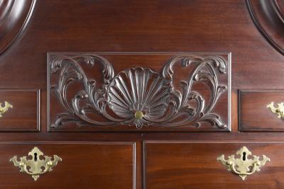 Mahogany Philadelphia Chippendale High Boy