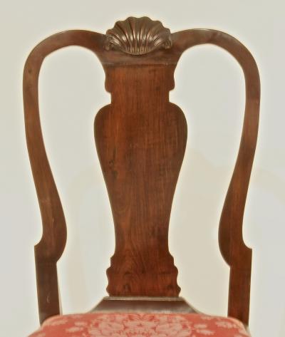 Mahogany Queen Anne Balloon Seat Side Chair