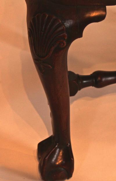 Mahogany Queen Anne Balloon Seat Side Chair