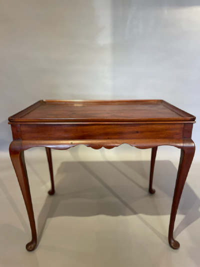 Mahogany Queen Anne Tea Table