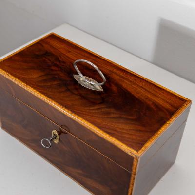 Mahogany Tea Chest probably England circa 1830