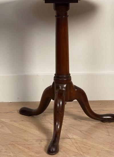 Mahogany Tilt Top Table England 18th Century