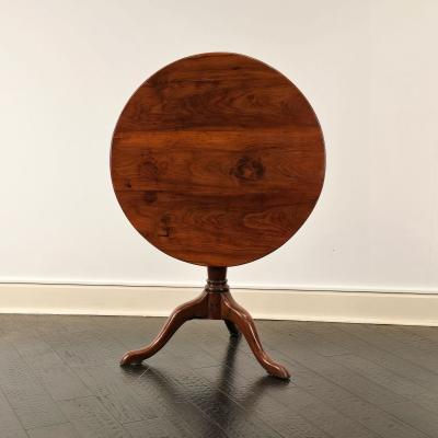 Mahogany Tilt Top Table England circa 1790