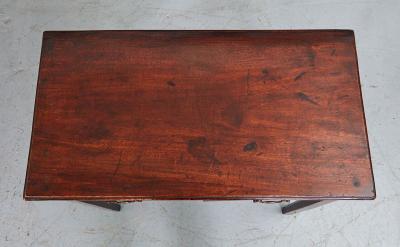 Mahogany Two Drawer Side Table