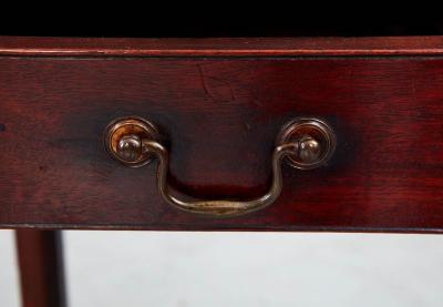 Mahogany Two Drawer Side Table