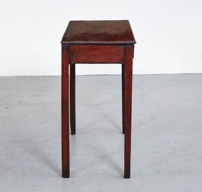 Mahogany Two Drawer Side Table