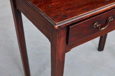 Mahogany Two Drawer Side Table