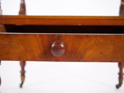 Mahogany Wood Regency Style Four Tiered Display Etagere