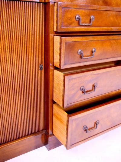 Mahogany Wood William IV Sideboard Credenza
