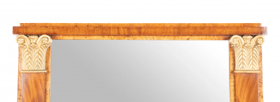 Mahogany and Birdseye Maple Pier Mirror