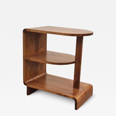 Maija Heikinheimo Maija Heikinheimo Art Deco Side Table Apu Model 604 in Birch Asko 1930s