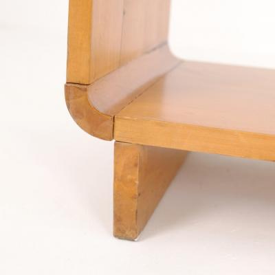 Maija Heikinheimo Maija Heikinheimo Art Deco Side Table Apu Model 604 in Honey Birch Asko 1930s