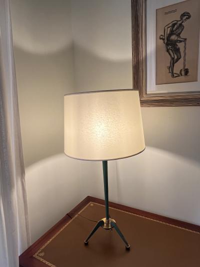 Maison Arlus 1950s French Tripod Table Lamp by Arlus for Maison Jansen