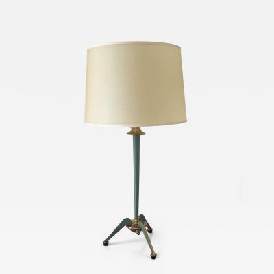 Maison Arlus 1950s French Tripod Table Lamp by Arlus for Maison Jansen