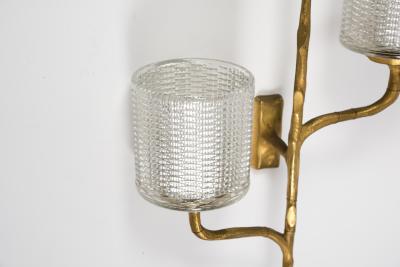 Maison Arlus 1960s bronze sconces by Arlus